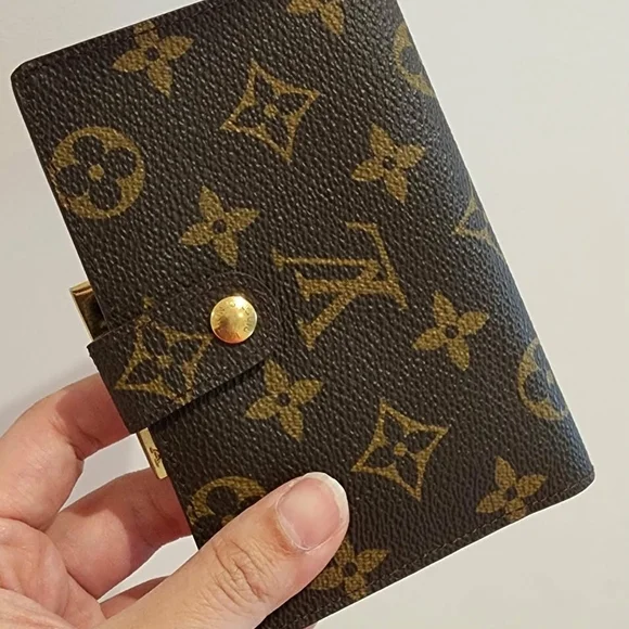 Louis Vuitton Monogram Canvas Card & Key Holder in Brown and Gold - Picture 7 of 8